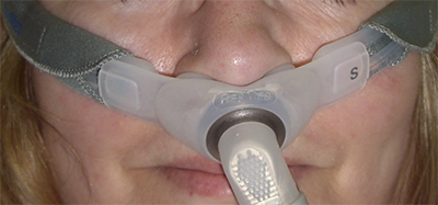 CPAP mit Maske