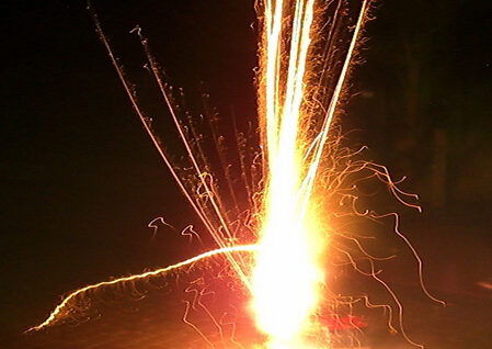 Feuerwerk Fontaine