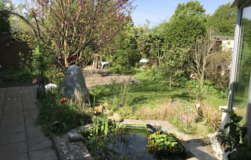 Blick in den Garten am 9.5.23