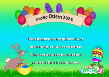 Frohe Ostern Gruß